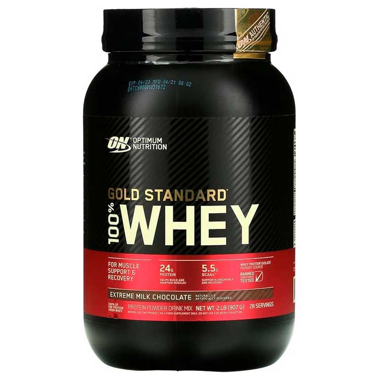 Сывороточный протеин Optimum Nutrition ON 100 WGS GF EXTREME MILK CHOC 2LB/907 г photo 4
