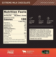 Сывороточный протеин Optimum Nutrition ON 100 WGS GF EXTREME MILK CHOC 2LB thumbnav 3