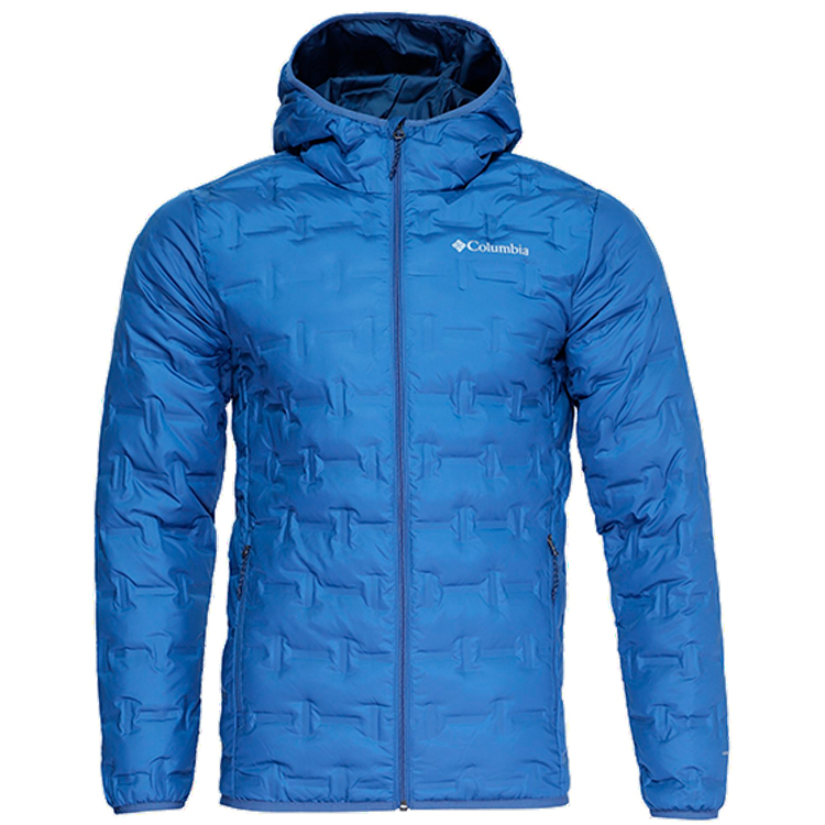 Куртка мужская Columbia Delta Ridge Down Hooded Jacket S Синий photo 1