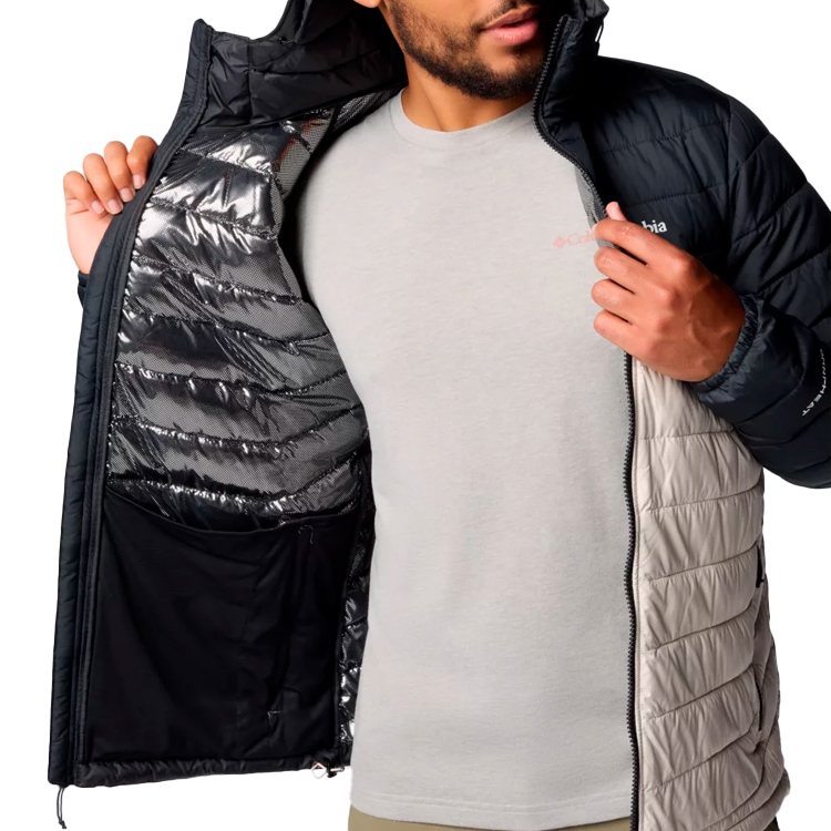 Куртка мужская Columbia Powder Lite II Hooded Jacket S Белый photo 3