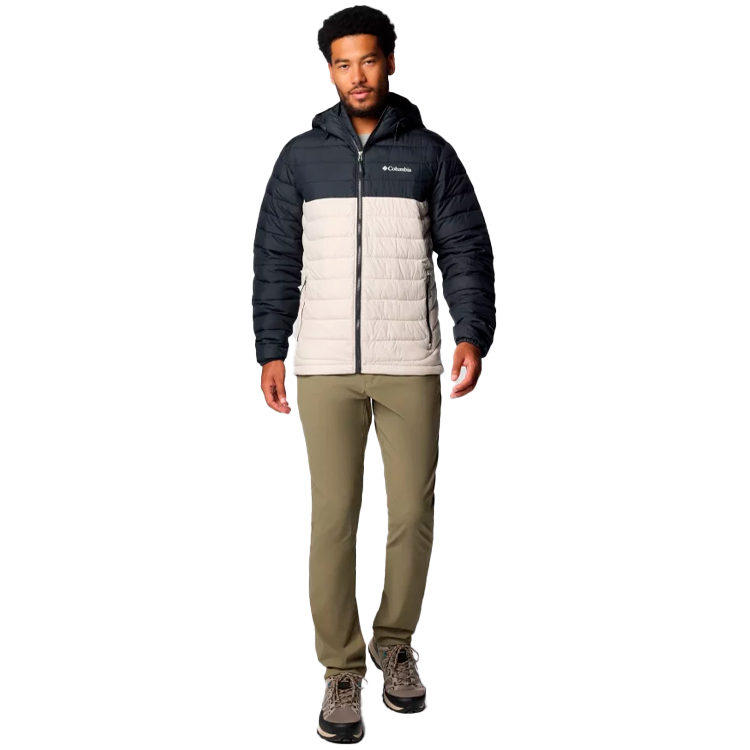 Куртка мужская Columbia Powder Lite II Hooded Jacket S Белый photo 4