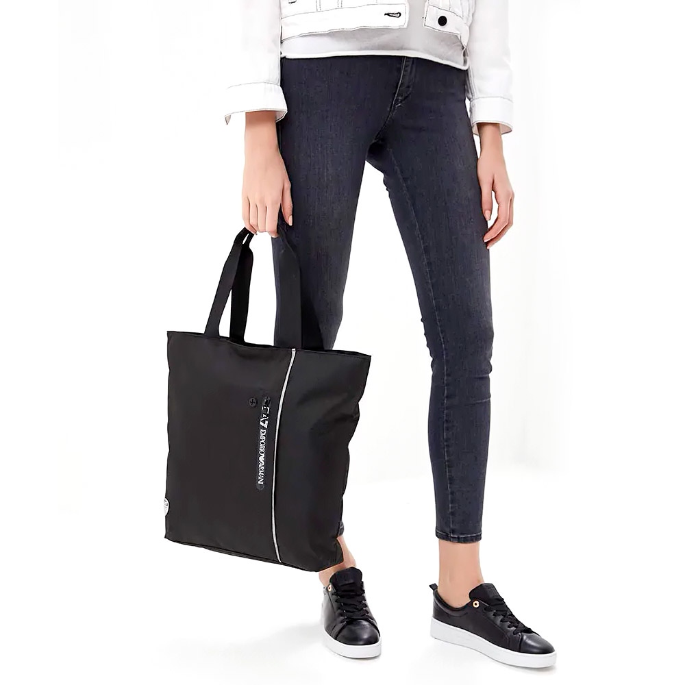 Geanta p/sport EA7 EMPORIO ARMANI TESSUTO SHOULDER BAG 285579 Negru photo 2