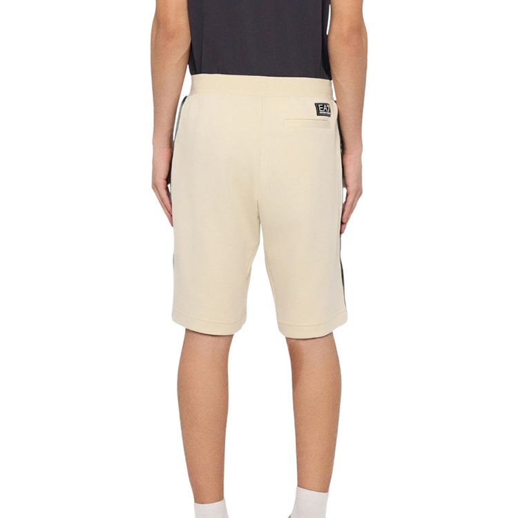 Шорты мужские EA7 EMPORIO ARMANI TRAIN LOGO SERIES M TAPE BERMU S Бежевый photo 4