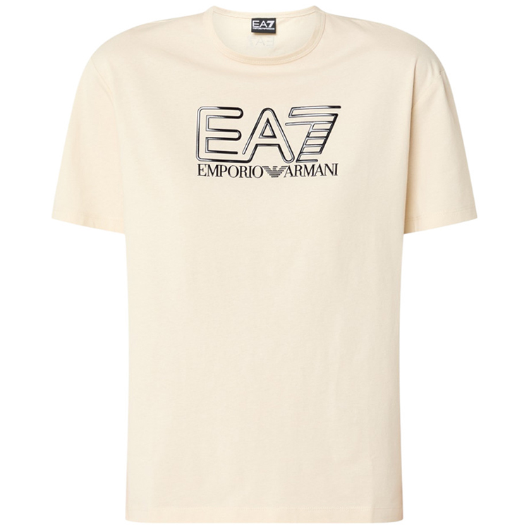 Tricou EA7 EMPORIO ARMANI TRAIN VISIBILITY W TEE SS XS Bej Femei photo 2
