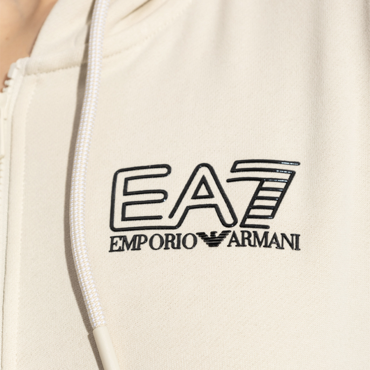 Costum Sportiv EA7 EMPORIO ARMANI TRAIN VISIBILITY W T-SUIT FZ C XS Bej Femei photo 3