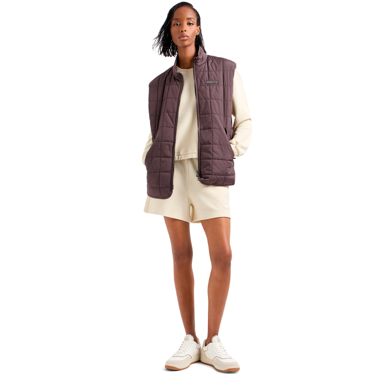 Шорты EA7 EMPORIO ARMANI TRAIN S4E W SHORTS S Бежевый Женский photo 5