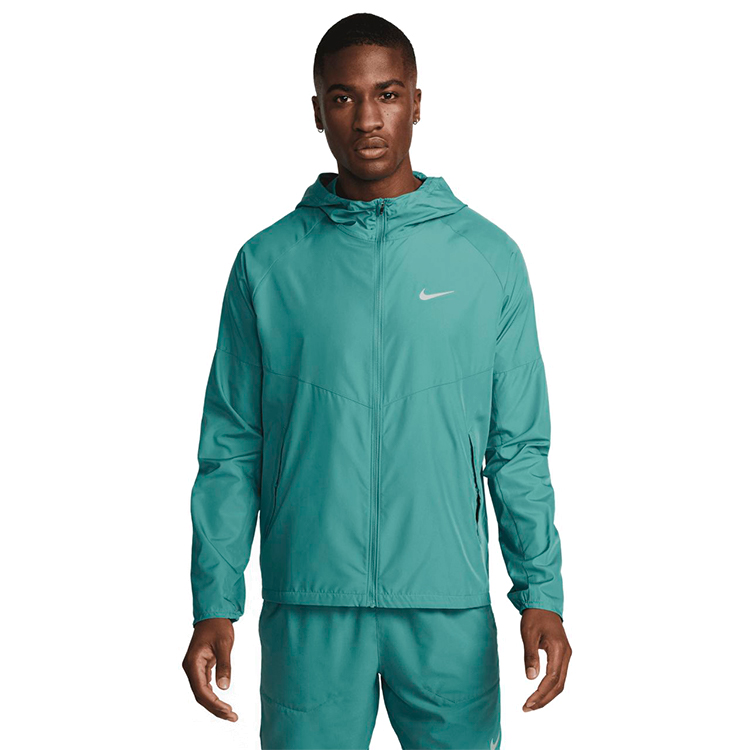 Мужская Ветровка Nike M NK RPL MILER JKT L Зеленый photo 2