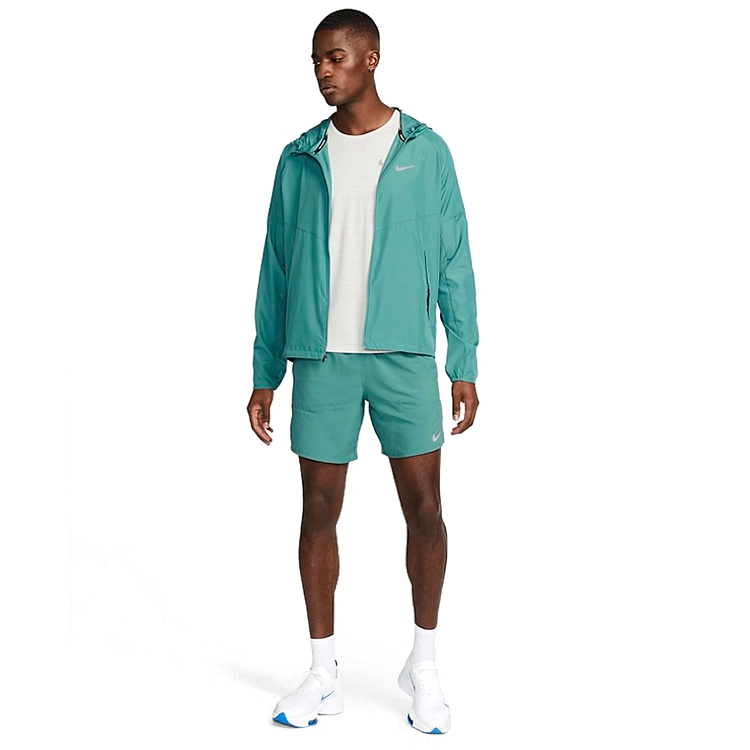 Мужская Ветровка Nike M NK RPL MILER JKT L Зеленый photo 3