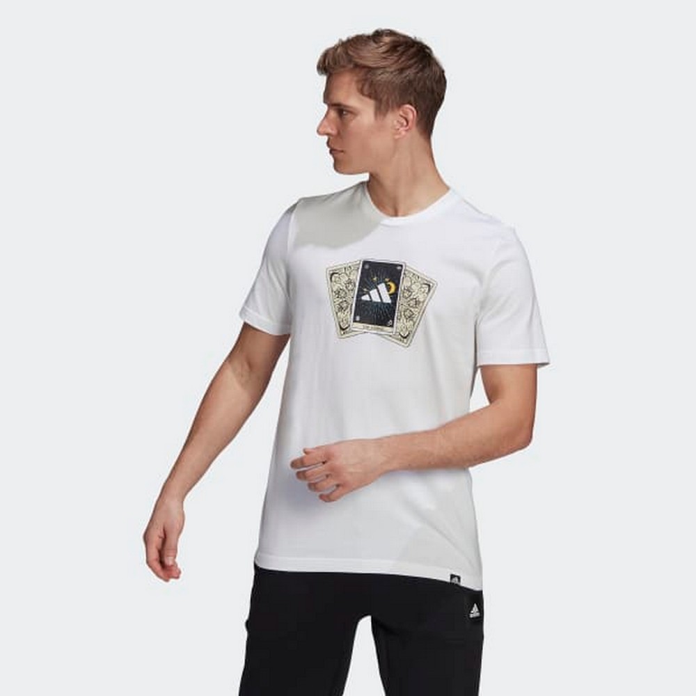 Футболка мужская Adidas Tarot BOS M XS Белый photo 2