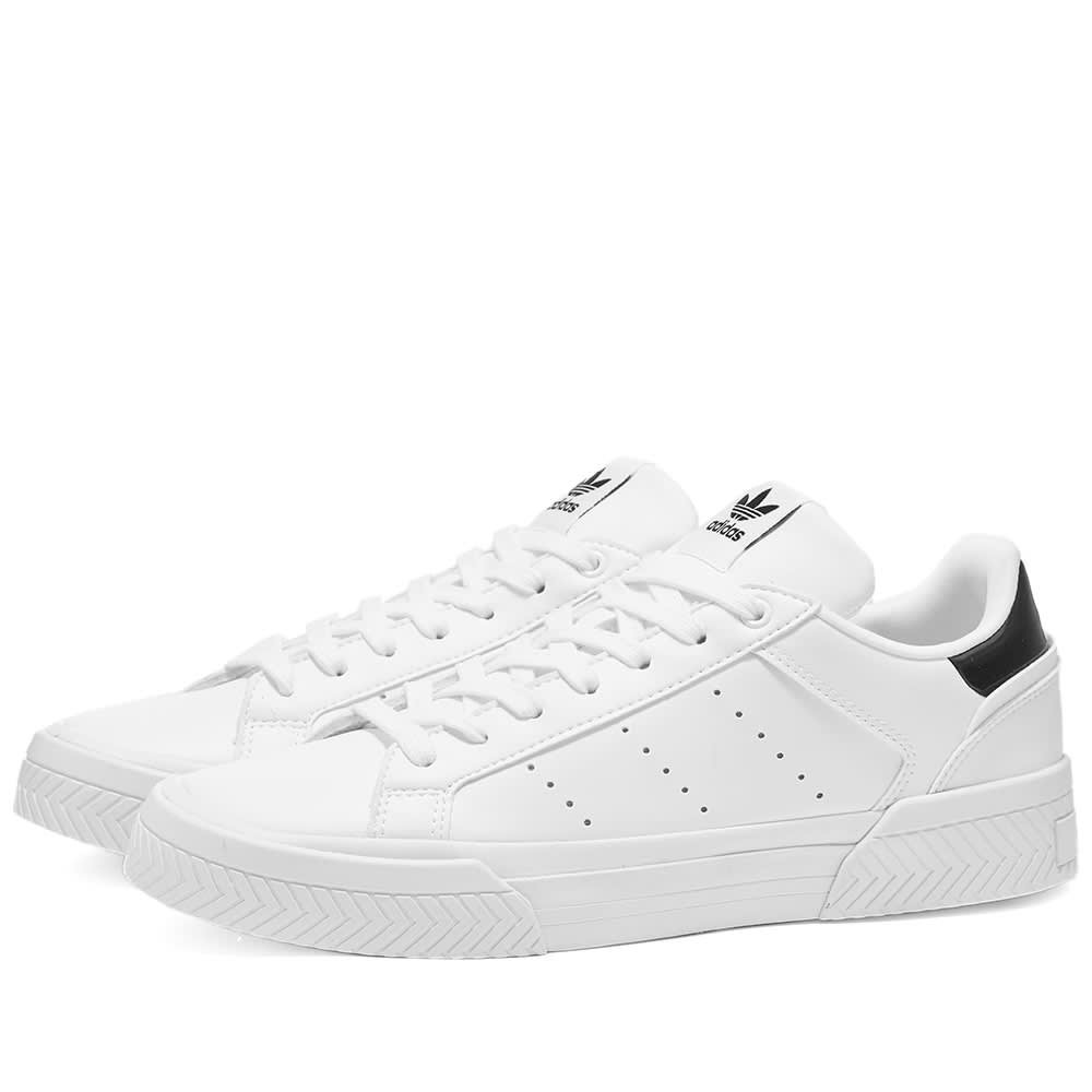 Кроссовки Adidas Originals Court Tourino W / Женский / 36.5 / Белый/Черный photo 2