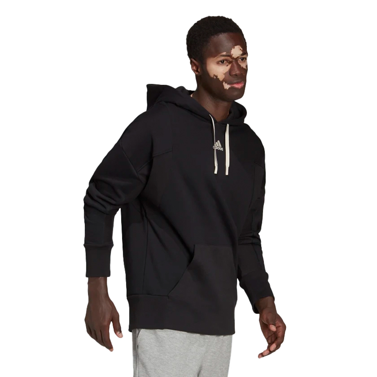 Мужская Толстовка Adidas M INTERNAL OH S Черный photo 3