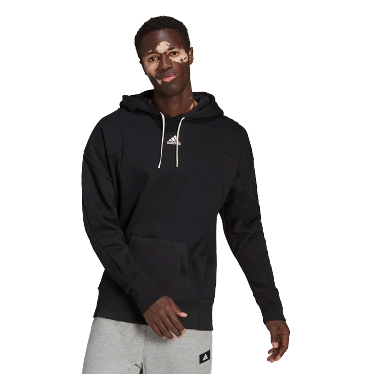 Мужская Толстовка Adidas M INTERNAL OH S Черный photo 4