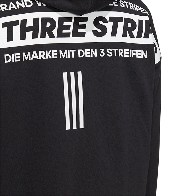Мужская Толстовка Adidas M WRD SWT FZHD S Черный photo 3