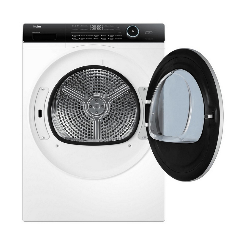 Сушильная машина с тепловым насосом Haier HD90A2979 / 9 кг / A++ / Белый photo 2