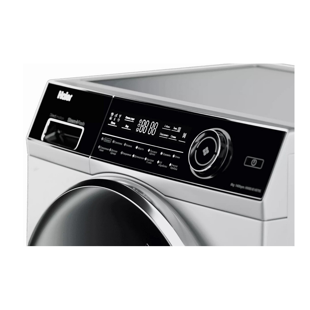 Стиральная машина Haier HW80B14979 8 кг / 1400 об/мин / A / Белый photo 3