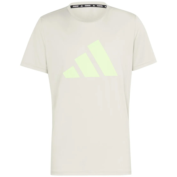 Футболка мужская Adidas RUN IT TEE XS Бежевый photo 5