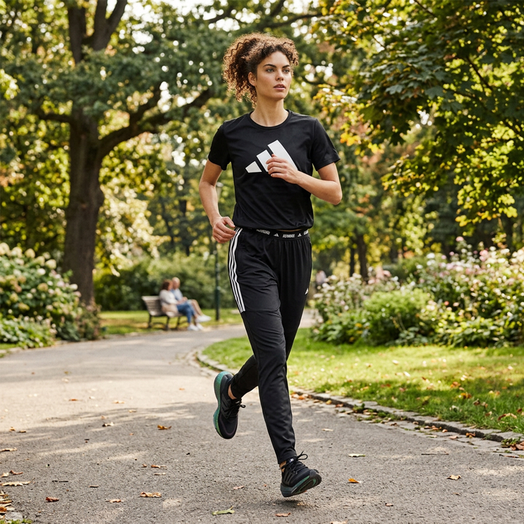 Брюки Adidas OTR E 3S PANT / Женский / XS / Черный photo 4