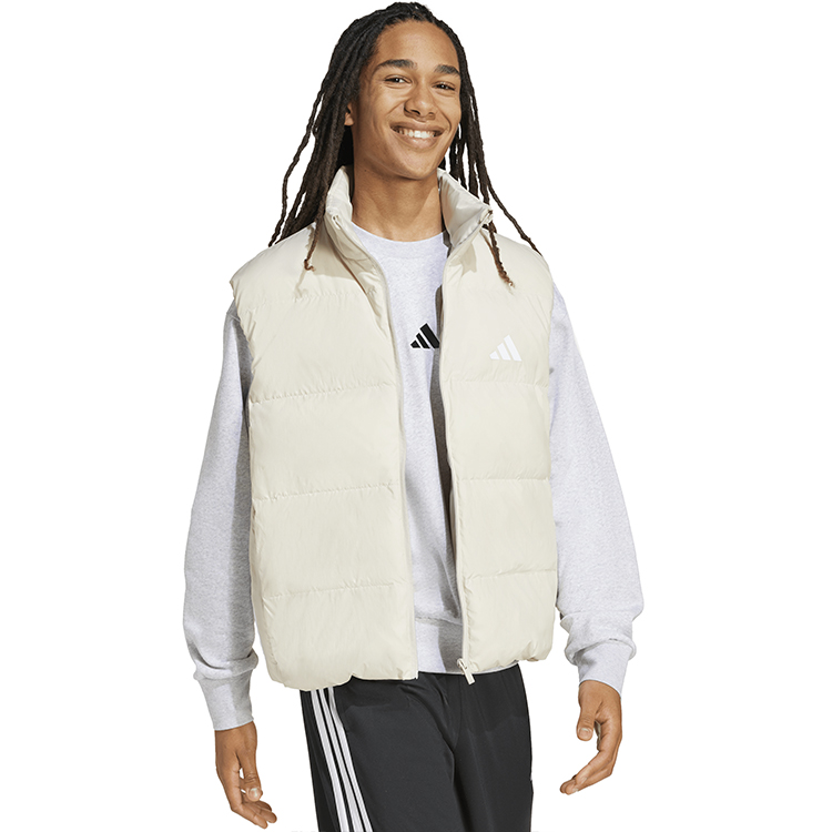 Vestă pt bărbați Adidas ESS 3S PUF D V M Gri photo 4