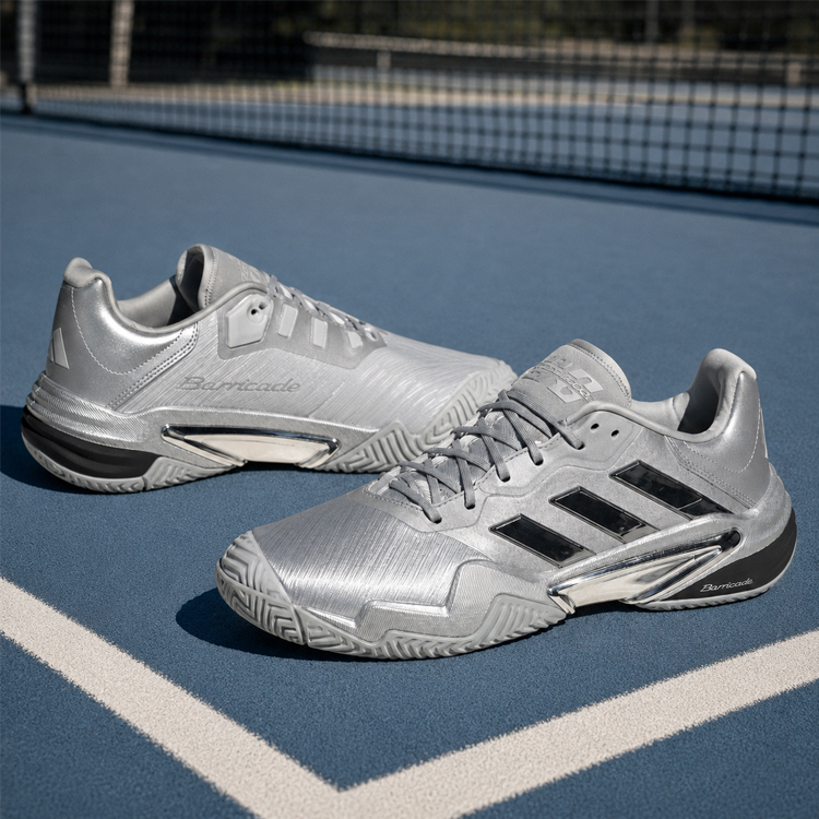 Кроссовки Adidas Barricade 13 M SE / Мужской / 43.5 / Серебристый photo 7