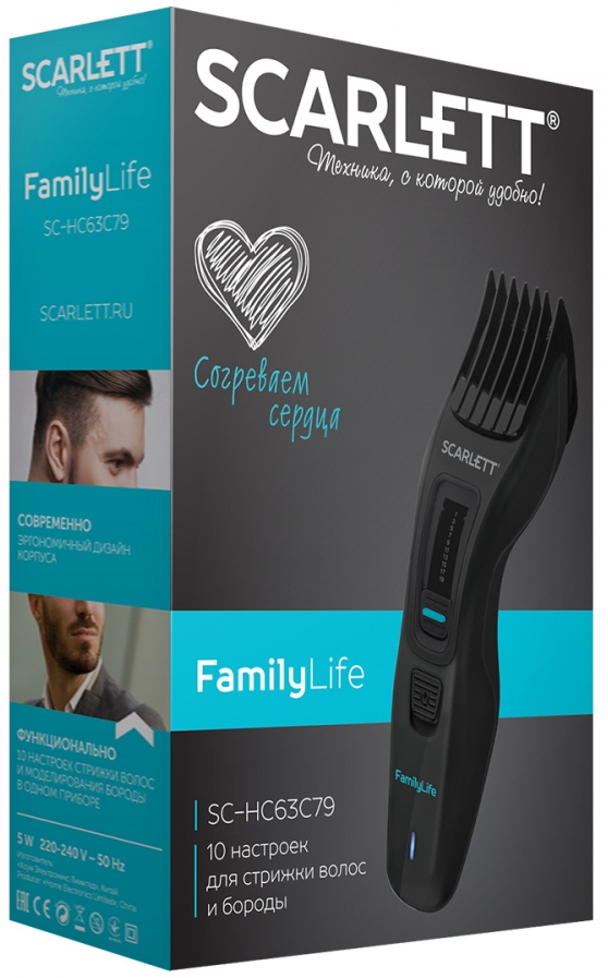 Машинка для стрижки Scarlett SC HC63C79 photo 4