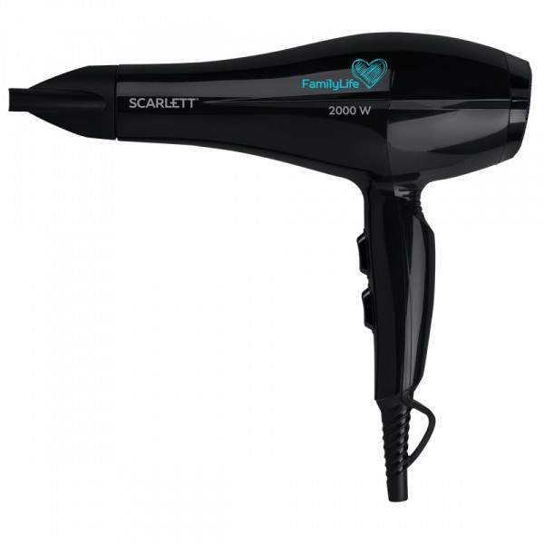Uscator de par Scarlett SCHD70I79 2000W Negru photo 1
