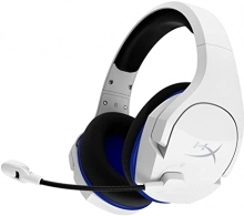 Wireless headset HyperX Cloud Stinger Core PS4/PC, White, 90-degree rotating ear cups, Microphone built-in, Frequency response: 20Hz–20,000 Hz, Cable length:1.3m+1.7m extension, 3.5 jack, Input power rated 30mW, maximum 500mW, Noise-cancelling mic