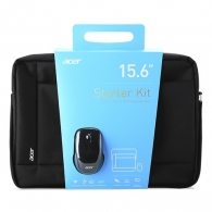 15.6" NB Bag - ACER NOTEBOOK STARTER KIT - 15.6" AAK920 CARRYING BAG BLACK AND  WIRELES MOUSE BLACK thumbnav 1