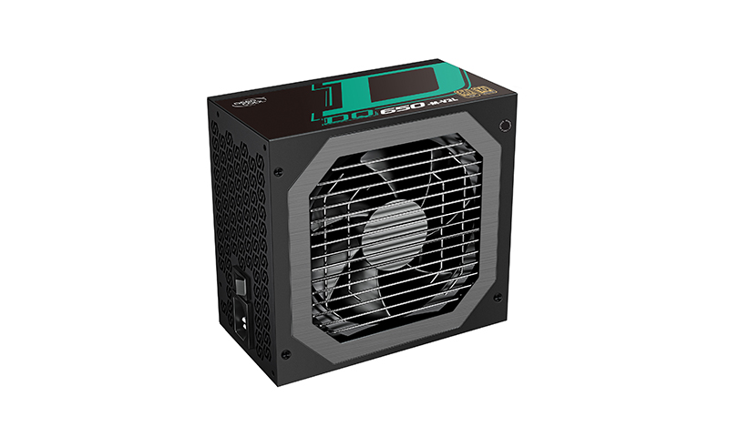 PSU DEEPCOOL "DQ650-M-V2L", 650W, ATX12V V2.31, 80 PLUS® Gold, Active PFC, Full Modular+Black Flat Cables, 120mm Fan, Full bridge LLC Resonant converter / DC-DC design, +12V (54A), 20+4 Pin, 1xCPU(4+4Pin), 8x SATA, 2xPCI-E(6+2pin), 4x Peripheral, OVP/UVP/ photo 1