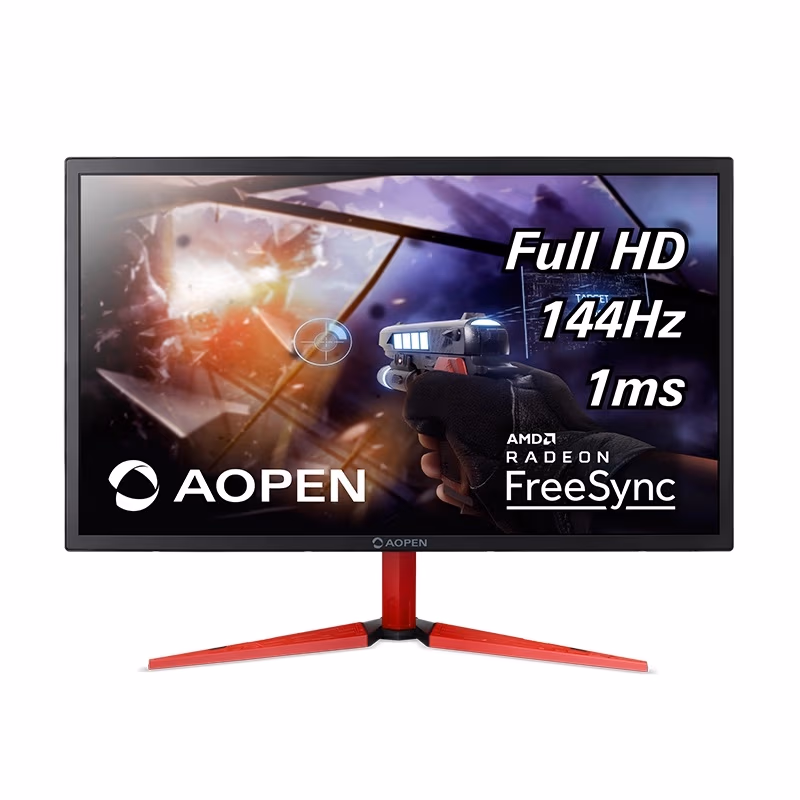 23.6" AOPEN (by ACER) LED 24HX2QP Gaming Black (1ms, 3000:1, 250cd, 1920x1080, 178°/178°, 144Hz Refresh Rate, 3xHDMI, DisplayPort) [UM.UW2EE.P01] 