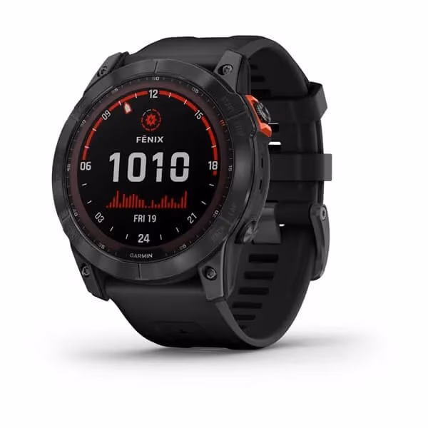Garmin Fenix 7X Solar Slate Gray with Black Band 