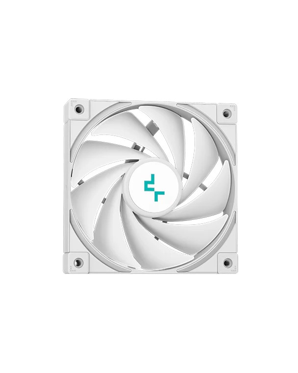 DEEPCOOL Liquid Cooler  "LT720 WH", 360mm radiator, Anti-Leak Technology, LGA2066/2011/1700/1200/1151/1150/1155 & AM5/AM4/sTRX4, up to 300W, 3x120mm PWM LED FK120  fans, ARGB LED lighting cap, fans: 500~2250rpm, 17.6~32.9dBA, 85.85CFM, 4 pin, pump: 3100rp photo 3