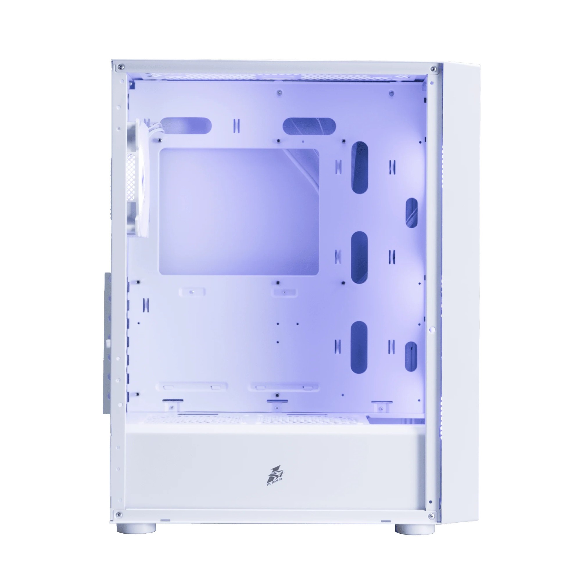 Carcasa 1STPLAYER GO6 / w/oPSU / Side-Window / 4 x FS7 / ATX / White photo 6