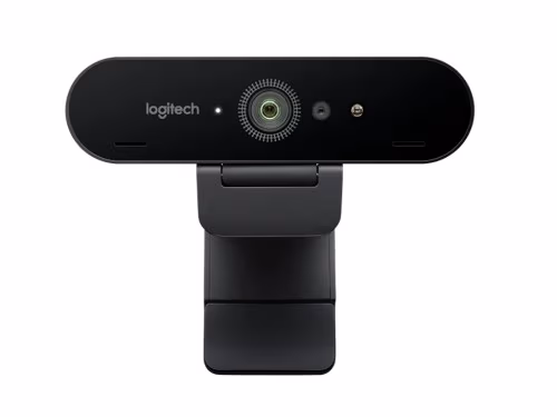 Logitech Webcam BRIO ULTRA HD PRO, 4K Ultra HD webcam with HDR and Windows Hello support 