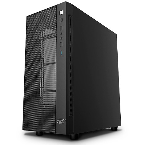 Carcasa DEEPCOOL MATREXX 55 MESH / w/oPSU / Side panel / ATX / Black photo 2