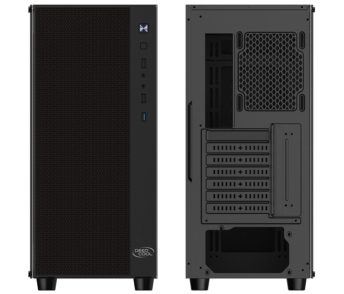 Carcasa DEEPCOOL MATREXX 55 MESH / w/oPSU / Side panel / ATX / Black photo 3