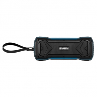 Boxa portabila SVEN PS-220, Black-Blue / 10W / Bluetooth / FM / USB / microSD / 1200mA*h thumbnav 3