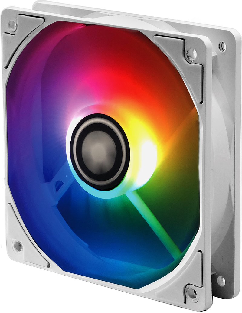 120mm Case Fan - XILENCE Performance A+ Series ”XPF120.W.ARGB” White ARGB LED Fan: 120x120x25mm, 500~1500rpm, <18~32.5dBa, 70CFM, PWM, hydro bearing, 4 pin + ARGB 3 Pin M/B, Black photo 1 120mm Case Fan - XILENCE Performance A+ Series ”XPF120.W.ARGB” White ARGB LED Fan: 120x120x25mm, 500~1500rpm, <18~32.5dBa, 70CFM, PWM, hydro bearing, 4 pin + ARGB 3 Pin M/B, Black photo 1