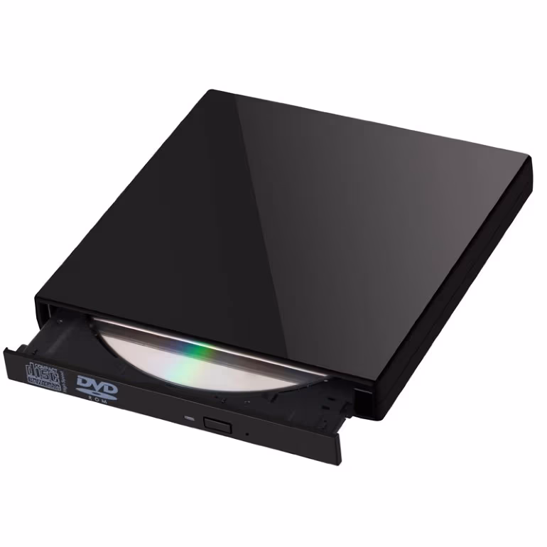 External DVDRW Drive Gembird DVD-USB-02-SV, Portable-17mm, CDR/RW +24x/-24x, DVDR+8x/-8x, RW+6x/-6x, DL+6x, RAM 5x, USB2.0, Silver, Retail 