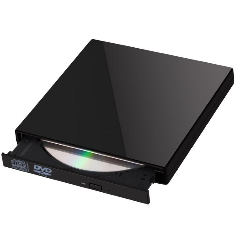 External DVDRW Drive Gembird DVD-USB-02-SV, Portable-17mm, CDR/RW +24x/-24x, DVDR+8x/-8x, RW+6x/-6x, DL+6x, RAM 5x, USB2.0, Silver, Retail photo 1
