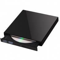 External DVDRW Drive Gembird DVD-USB-02-SV, Portable-17mm, CDR/RW +24x/-24x, DVDR+8x/-8x, RW+6x/-6x, DL+6x, RAM 5x, USB2.0, Silver, Retail thumbnav 1