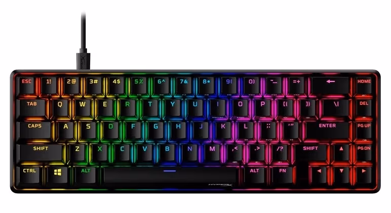 Tastatura HYPERX Alloy Origins 65 RGB, HyperX Red key switch [4P5D6AX#ACB] 