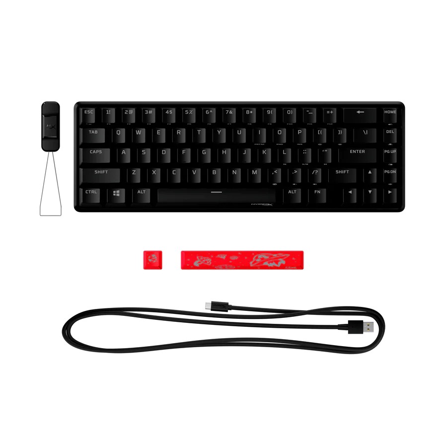 Tastatura HYPERX Alloy Origins 65 RGB, HyperX Red key switch [4P5D6AX#ACB] photo 5