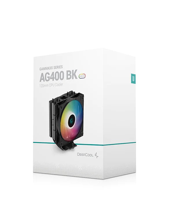 Cooler DEEPCOOL AG400 BK ARGB / Universal / 220W / 500~2000rpm, <31.6dBA / 75.89CFM / Black photo 6