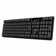 Tastatura Wireless SVEN KB-C2300W, Black thumbnav 2