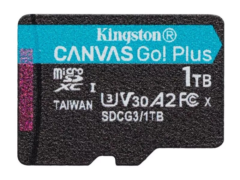 Card de memorie microSD 1TB Kingston Canvas Go! Plus, A2, 170Mbps, + SD adapter photo 2