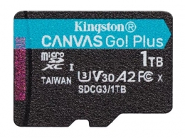 Card de memorie microSD 1TB Kingston Canvas Go! Plus, A2, 170Mbps, + SD adapter thumbnav 2