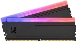 Memorie operativa GOODRAM  IRDM RGB DDR5 DEEP BLACK, 32GB (Kit of 2*16GB) thumbnav 1