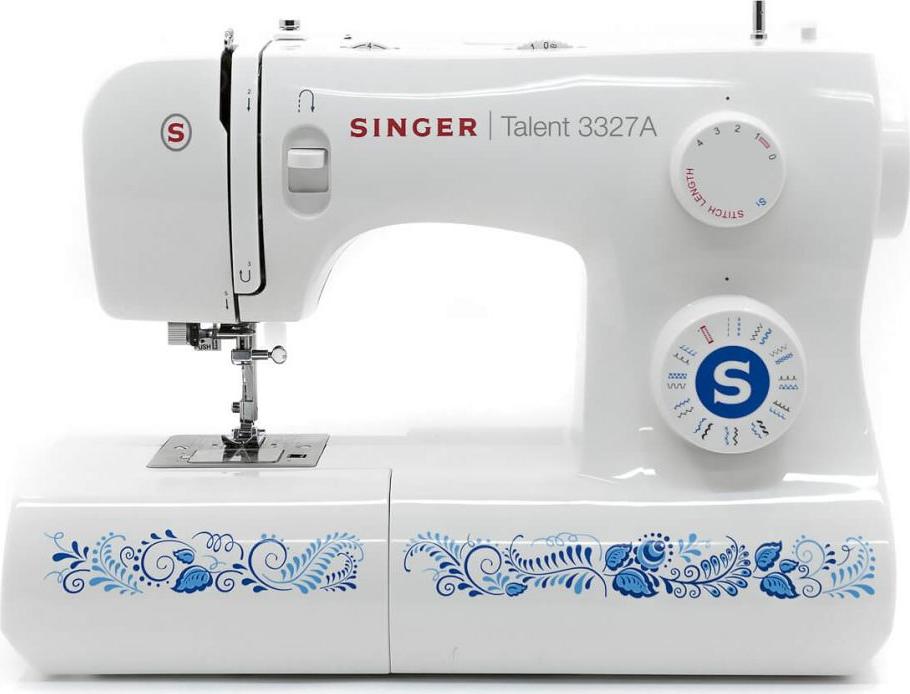 Masina de cusut Singer 3327A, 23 programe, Alb photo 1