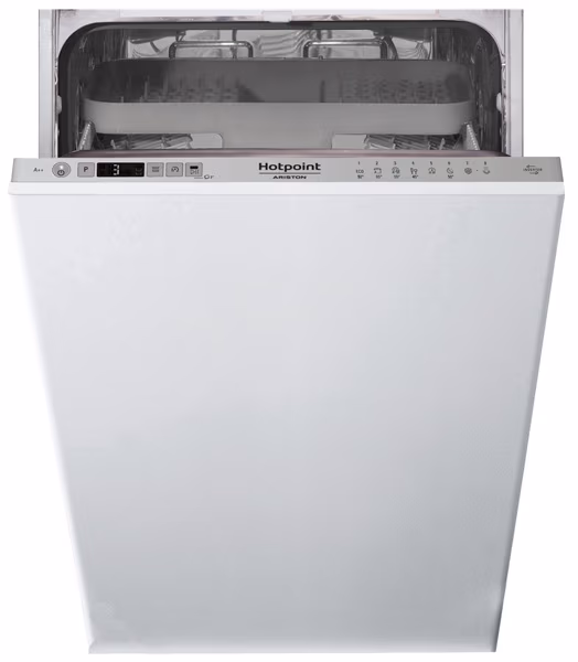 Посудомоечная машина встраиваемая Hotpoint - Ariston HSIC 3T127 C, 8программы, 45 см, A++ 