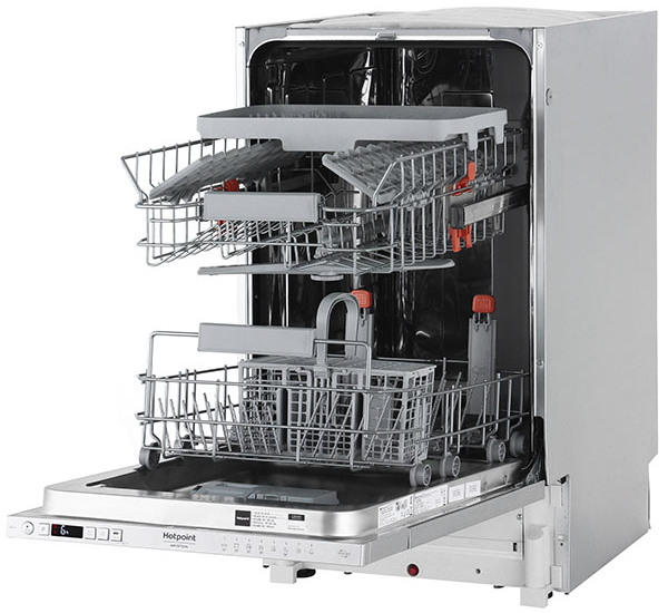 Посудомоечная машина встраиваемая Hotpoint - Ariston HSIC 3T127 C /10 Комплектов /Узкая photo 4